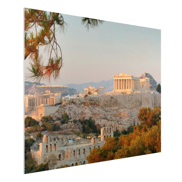 Bilder auf Hartschaumplatte Akropolis