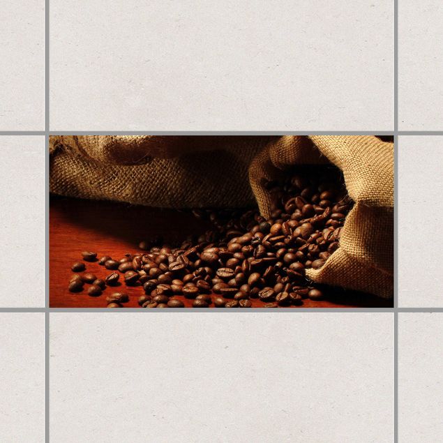 Fliesenaufkleber braun Dulcet Coffee