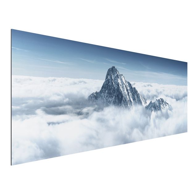Wandbilder Die Alpen über den Wolken