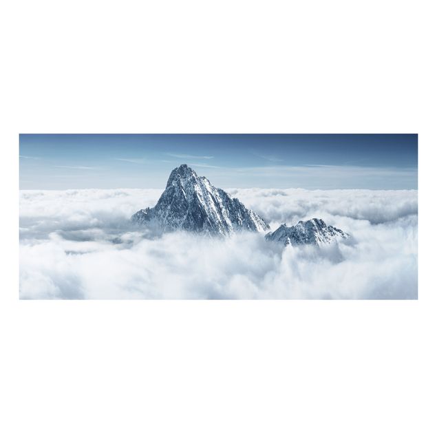 Schöne Wandbilder Die Alpen über den Wolken