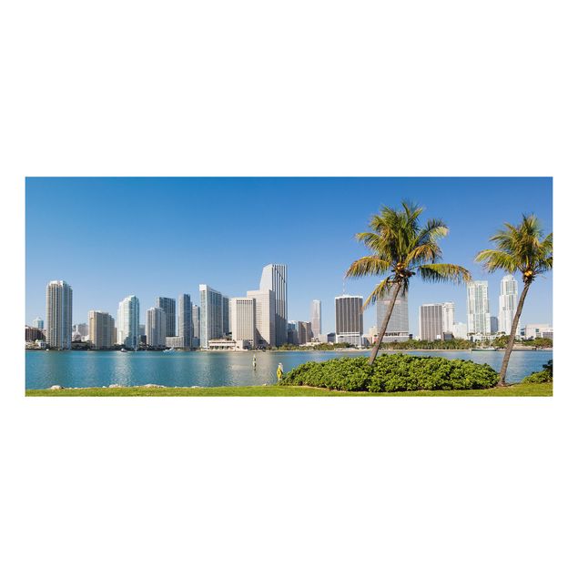 Bilder für die Wand Miami Beach Skyline