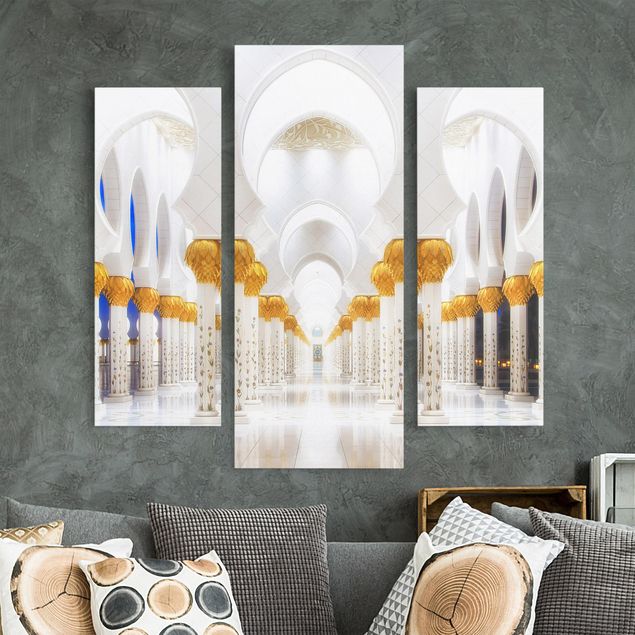 Leinwand Bilder XXL Moschee in Gold