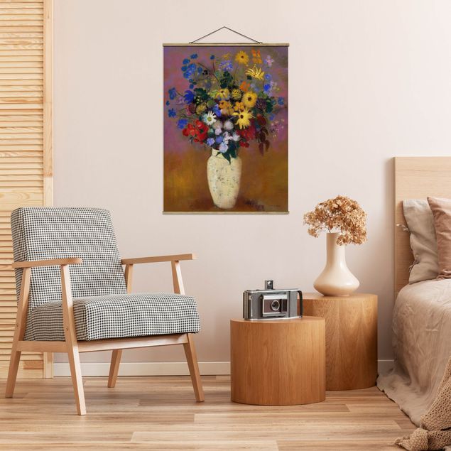 Wandbilder Odilon Redon - Blumen in einer Vase