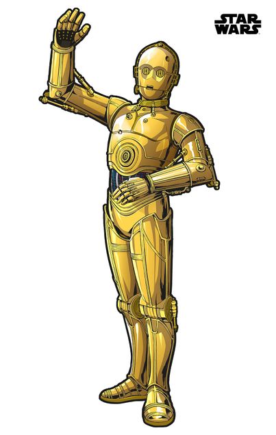 Fototapete modern Star Wars XXL C-3PO