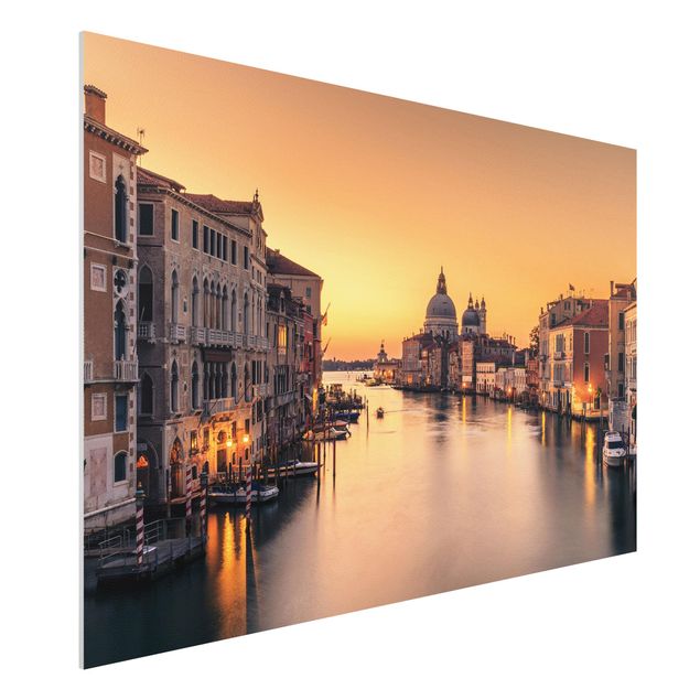 Bilder auf Hartschaumplatte Goldenes Venedig