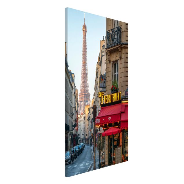 Magnettafel Büro Straße von Paris