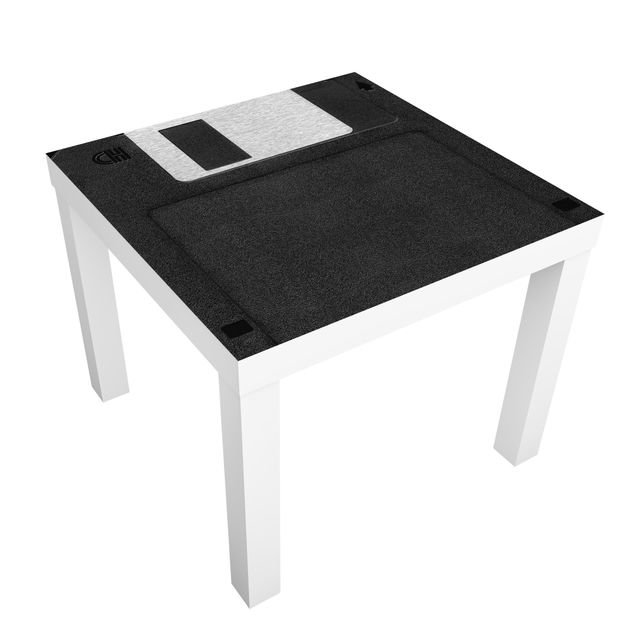 Möbelfolie für IKEA Lack - Klebefolie Floppy Disk