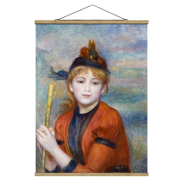 Stoffbilder Auguste Renoir - Die Spaziergängerin