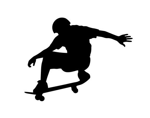 Wandtattoo No.401 Skate Sports