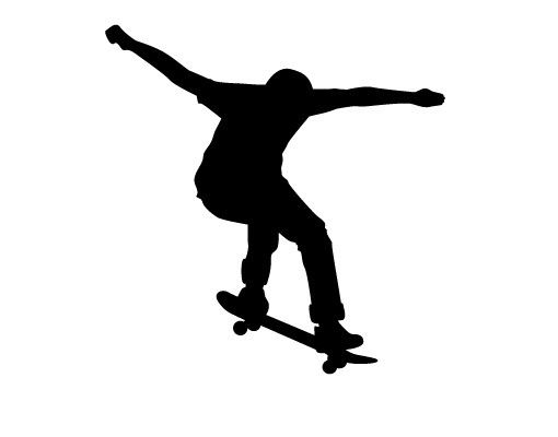 Wandtattoo No.401 Skate Sports