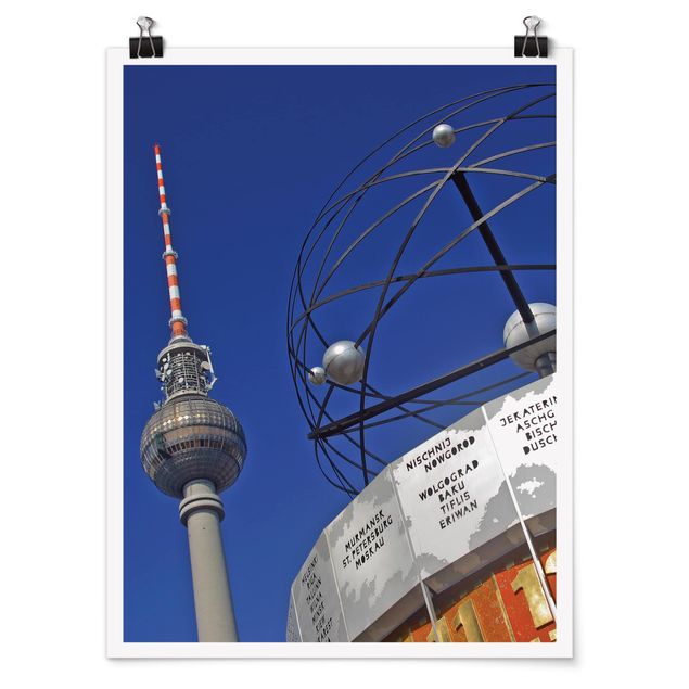 Poster - Berlin Alexanderplatz - Hochformat 3:4
