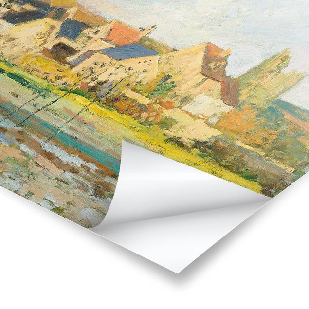 Poster Städte Camille Pissarro - Landschaft bei Pontoise