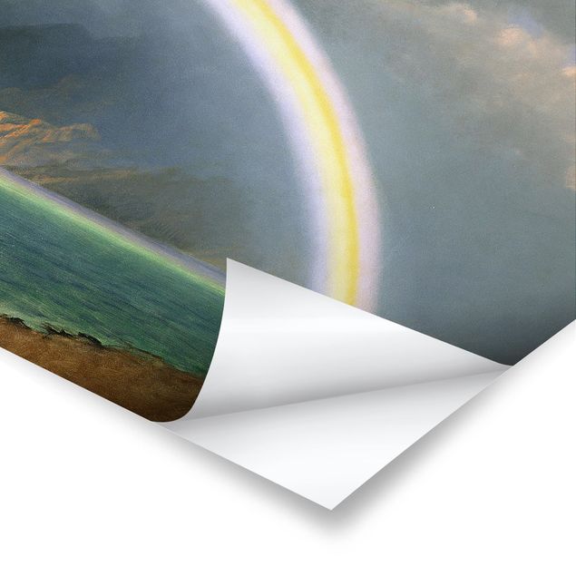 Kunstdrucke Albert Bierstadt - Regenbogen über Jenny Lake