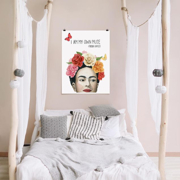 Poster Sprüche Fridas Gedanken - Muse