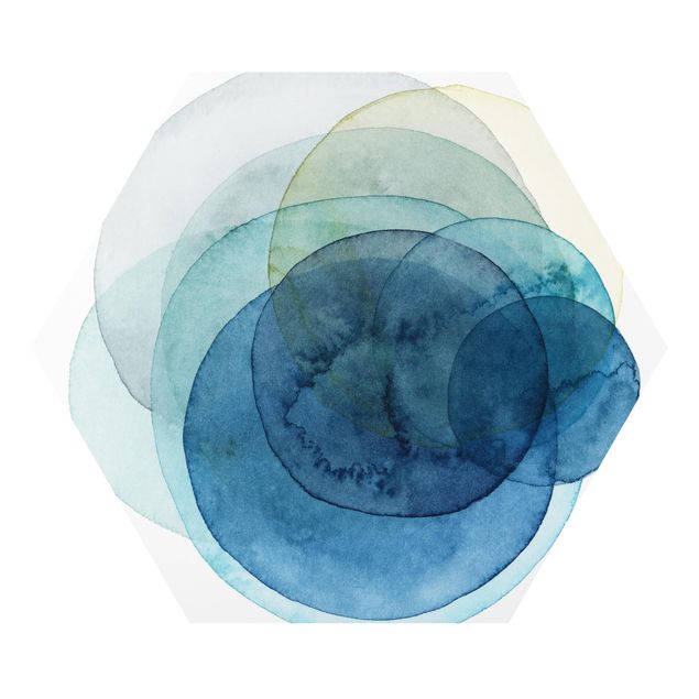 Hexagon Bild Forex - Urknall - blau