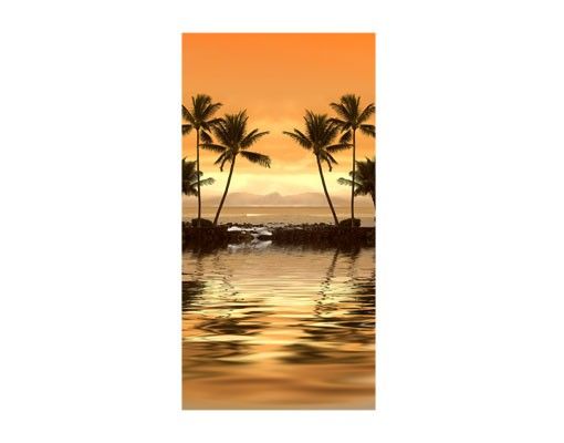 Fensterbilder Landschaft Caribbean Sunset