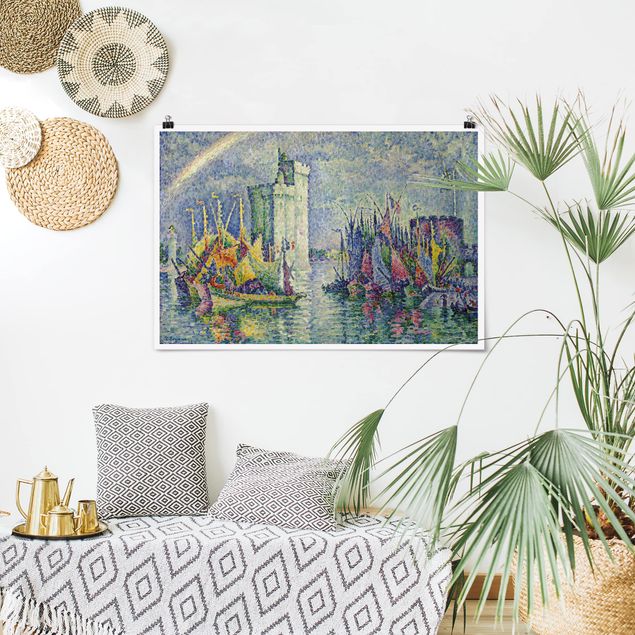 Poster - Paul Signac - Regenbogen über La Rochelle - Querformat 2:3