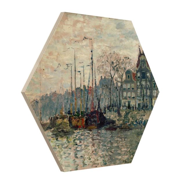 Claude Monet Bilder Claude Monet - Kromme Waal Amsterdam