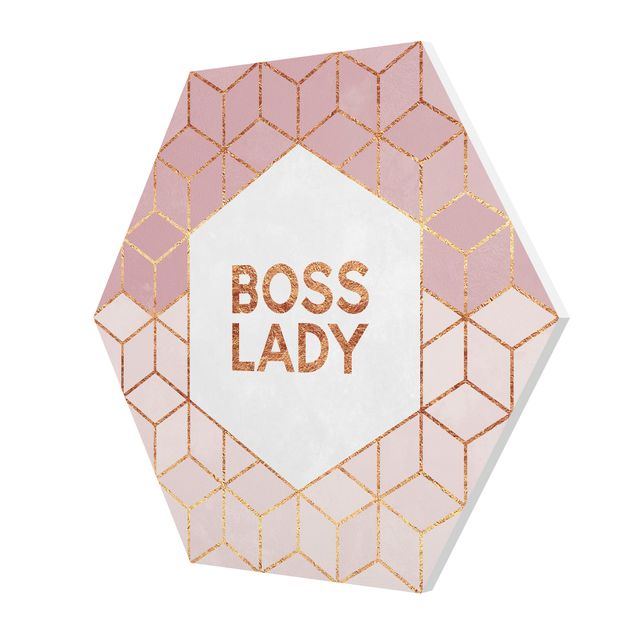 Hexagon Bild Forex - Boss Lady Sechsecke Rosa