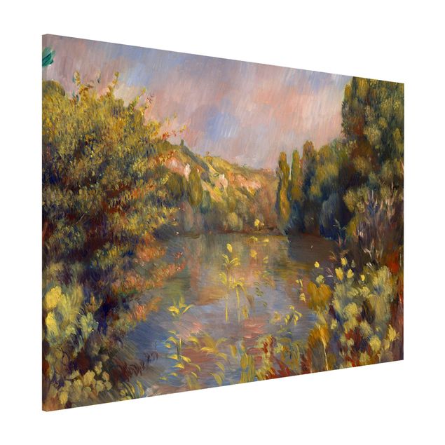 Bilder Impressionismus Auguste Renoir - Landschaft mit See