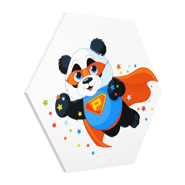 Hexagon Bilder Super Panda