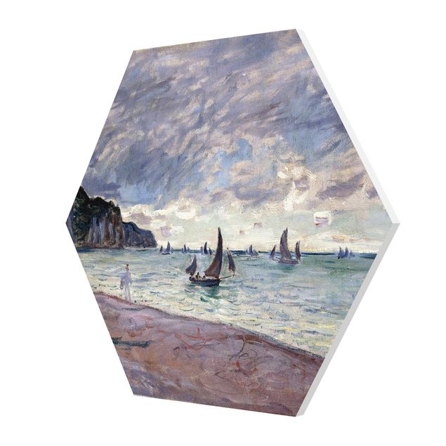 Kunstkopie Claude Monet - Küste von Pourville