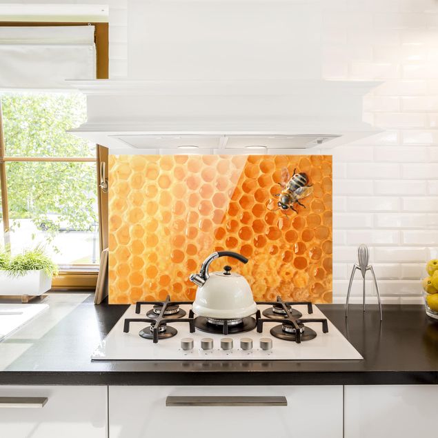 Spritzschutz Küche Honey Bee
