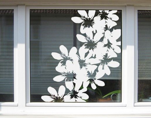 XXL Fensterbilder No.UL11 Blüten