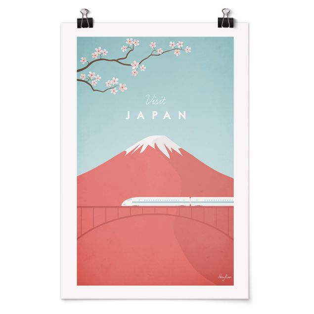 Poster Natur Reiseposter - Japan