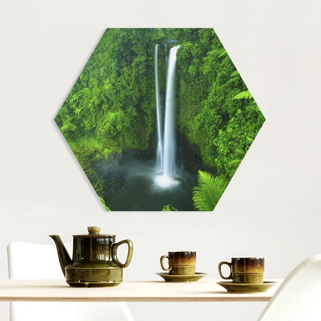 Bilder für die Wand Paradiesischer Wasserfall