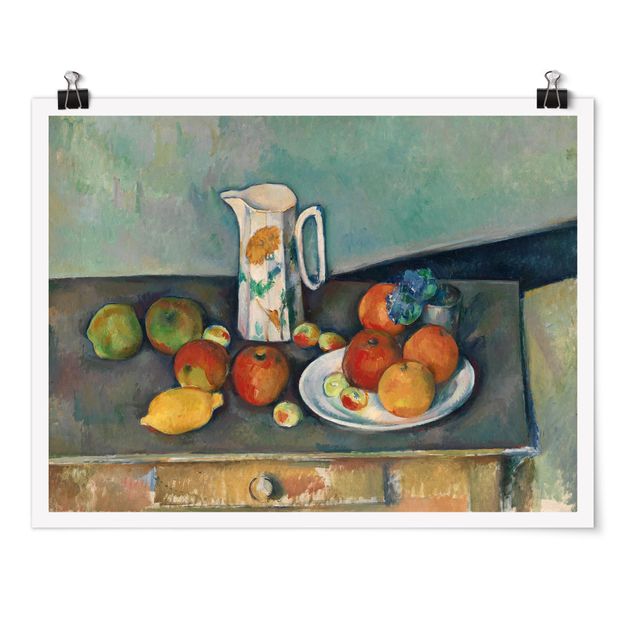 Paul Cézanne Bilder Paul Cézanne - Stillleben Milchkrug
