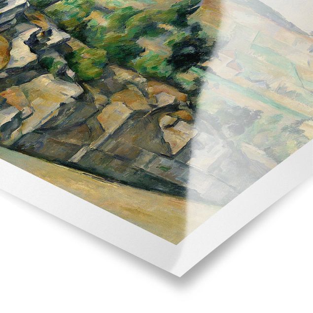 Bilder für die Wand Paul Cézanne - Hügelige Landschaft