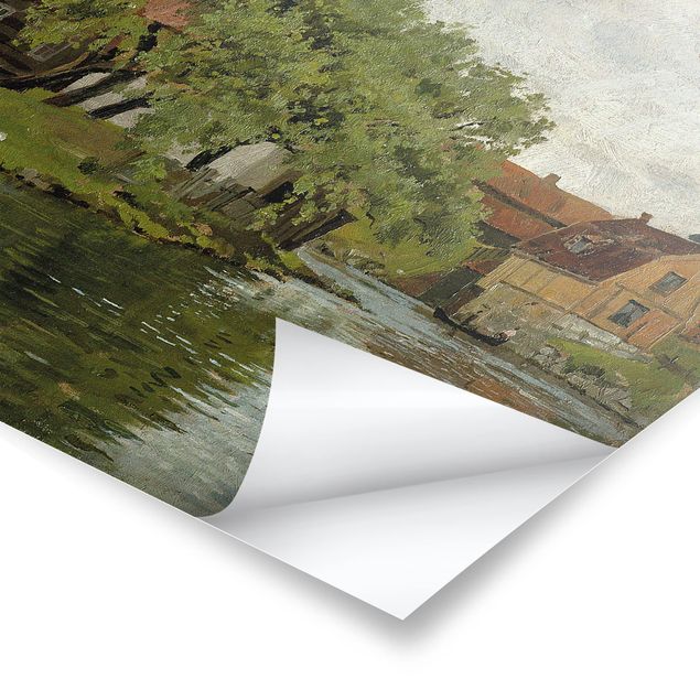 Poster kaufen Edvard Munch - Fluss Akerselven