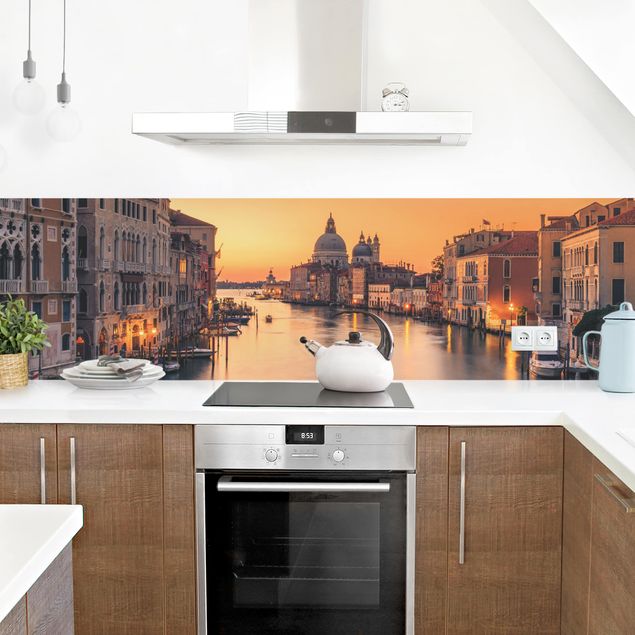 Küchenrückwände selbstklebend Goldenes Venedig