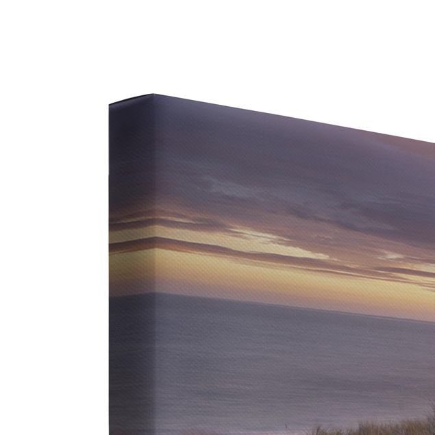 Schöne Wandbilder Sonnenaufgang am Strand auf Sylt