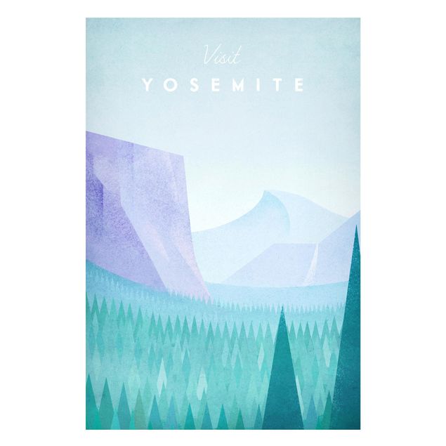 Wandbilder Reiseposter - Yosemite Park