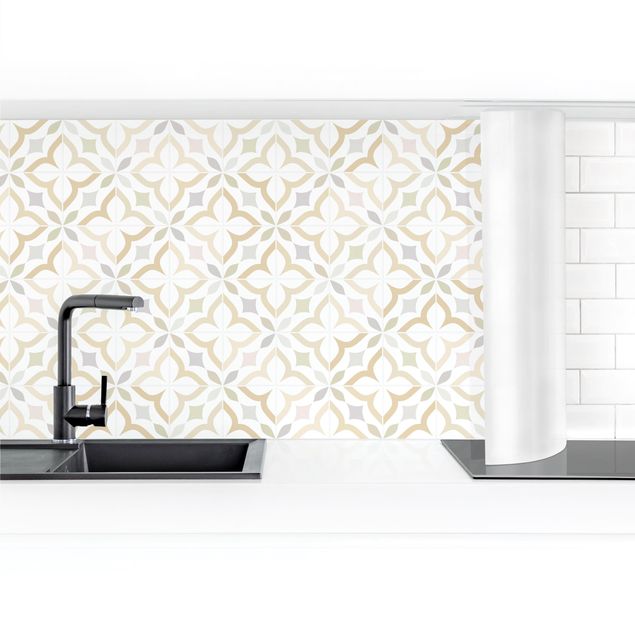 Küchenrückwand Muster Geometrische Fliesen - Ancona