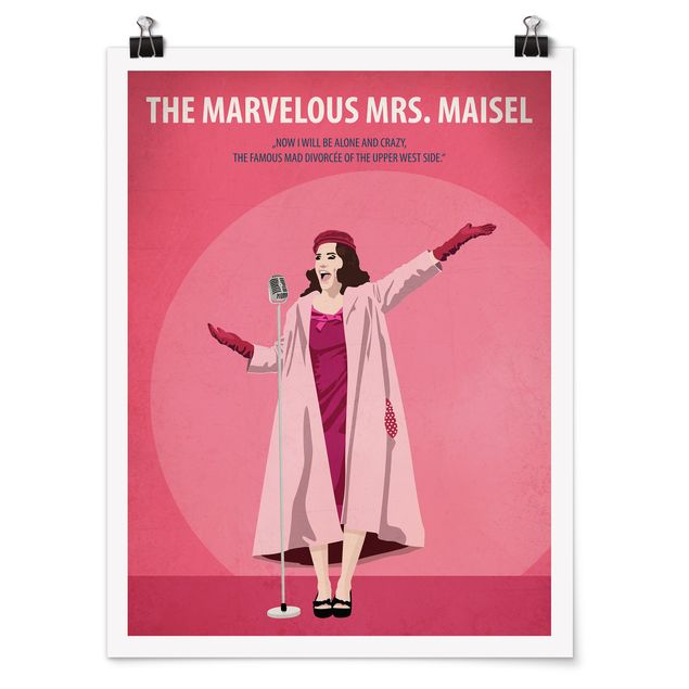 Poster Filmposter The Marvelous Mrs Maisel