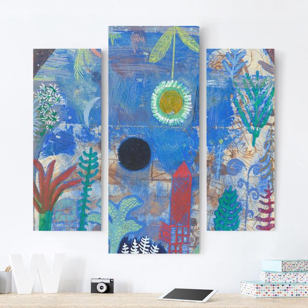 Wandbilder XXL Paul Klee - Versunkene Landschaft