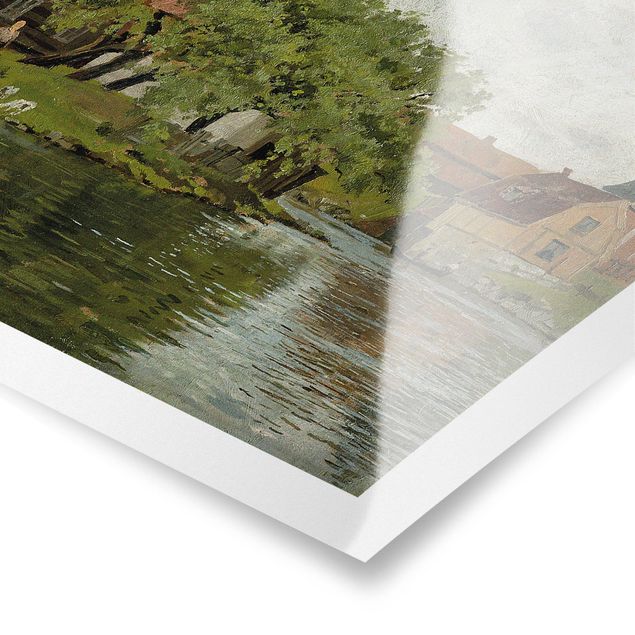 Bilder für die Wand Edvard Munch - Fluss Akerselven