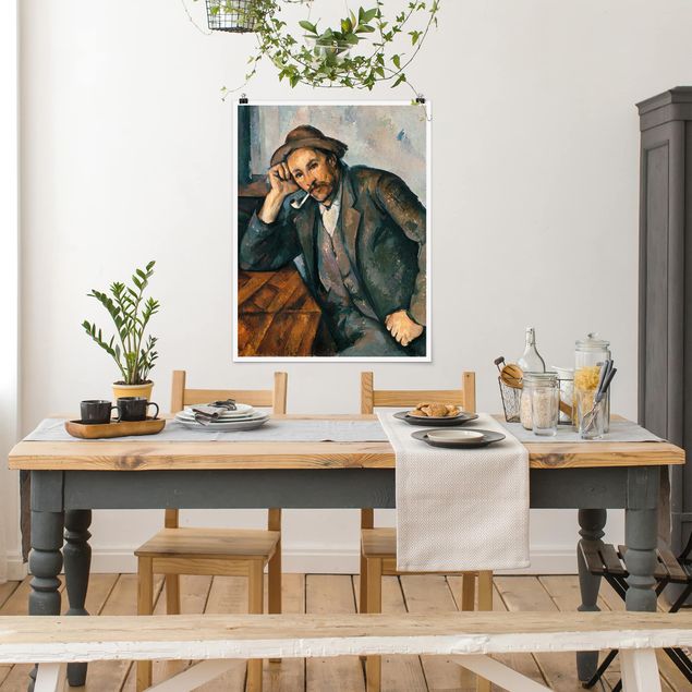 Kunstdrucke Poster Paul Cézanne - Der Raucher