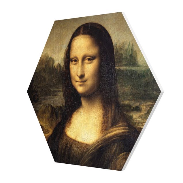 Wandbilder Kunstdruck Leonardo da Vinci - Mona Lisa