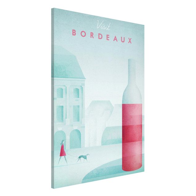 Magnettafel Büro Reiseposter - Bordeaux