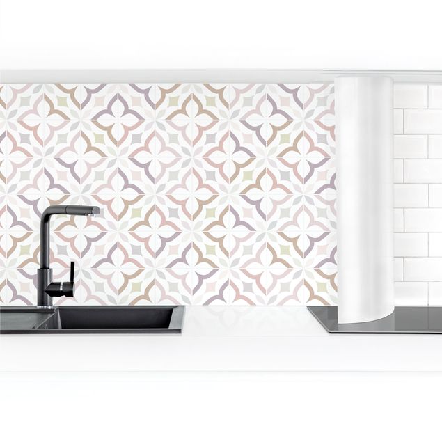 Küchenrückwand Muster Geometrische Fliesen - Livorno