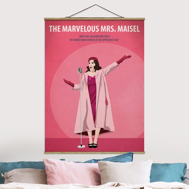 Schöne Wandbilder Filmposter The Marvelous Mrs Maisel