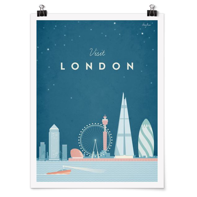 Städteposter Reiseposter - London