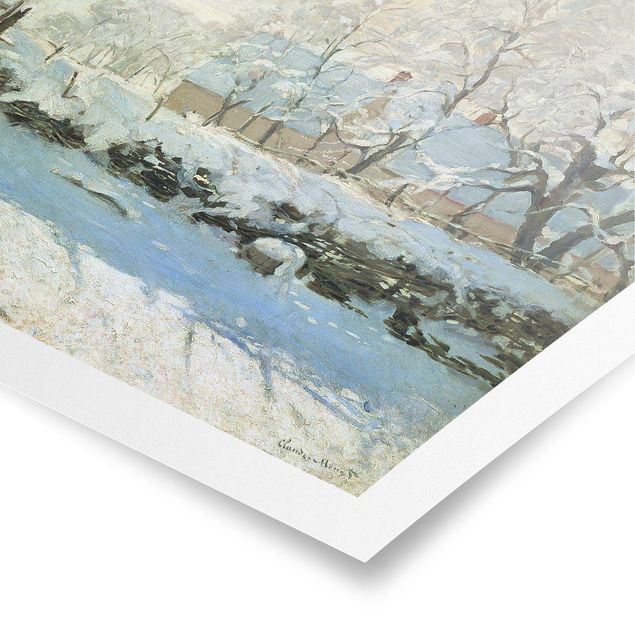 Poster - Claude Monet - Die Elster - Querformat 2:3