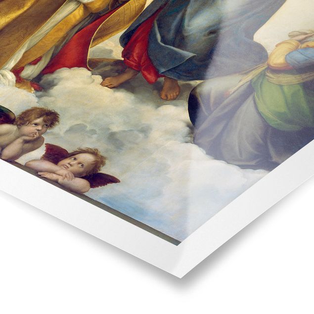 Kunstdrucke Raffael - Die Sixtinische Madonna