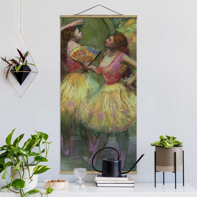 Kunstdrucke Impressionismus Edgar Degas - Zwei Tänzerinnen