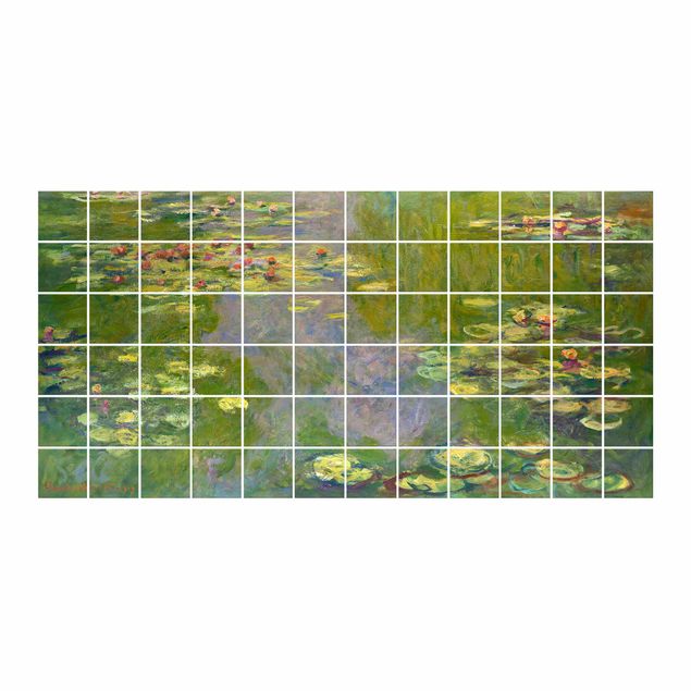 Klebefolien Claude Monet - Grüne Seerosen